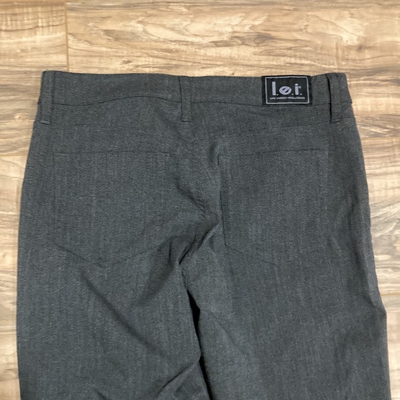 LEI boot cut grey dress pants size 9 - Picture 9 of 10